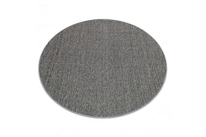 Carpet CASABLANCA LOOM circle grey, loop, soft indoor outdoor