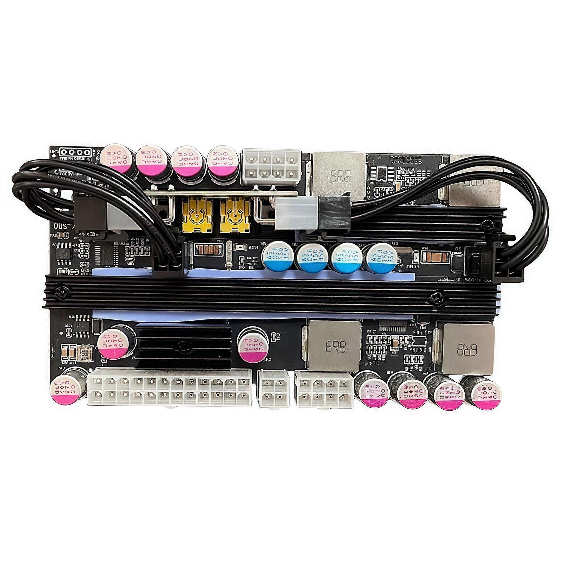 19V wide voltage dual input DC-ATX-500W high-power power module 16-24V power conversion board