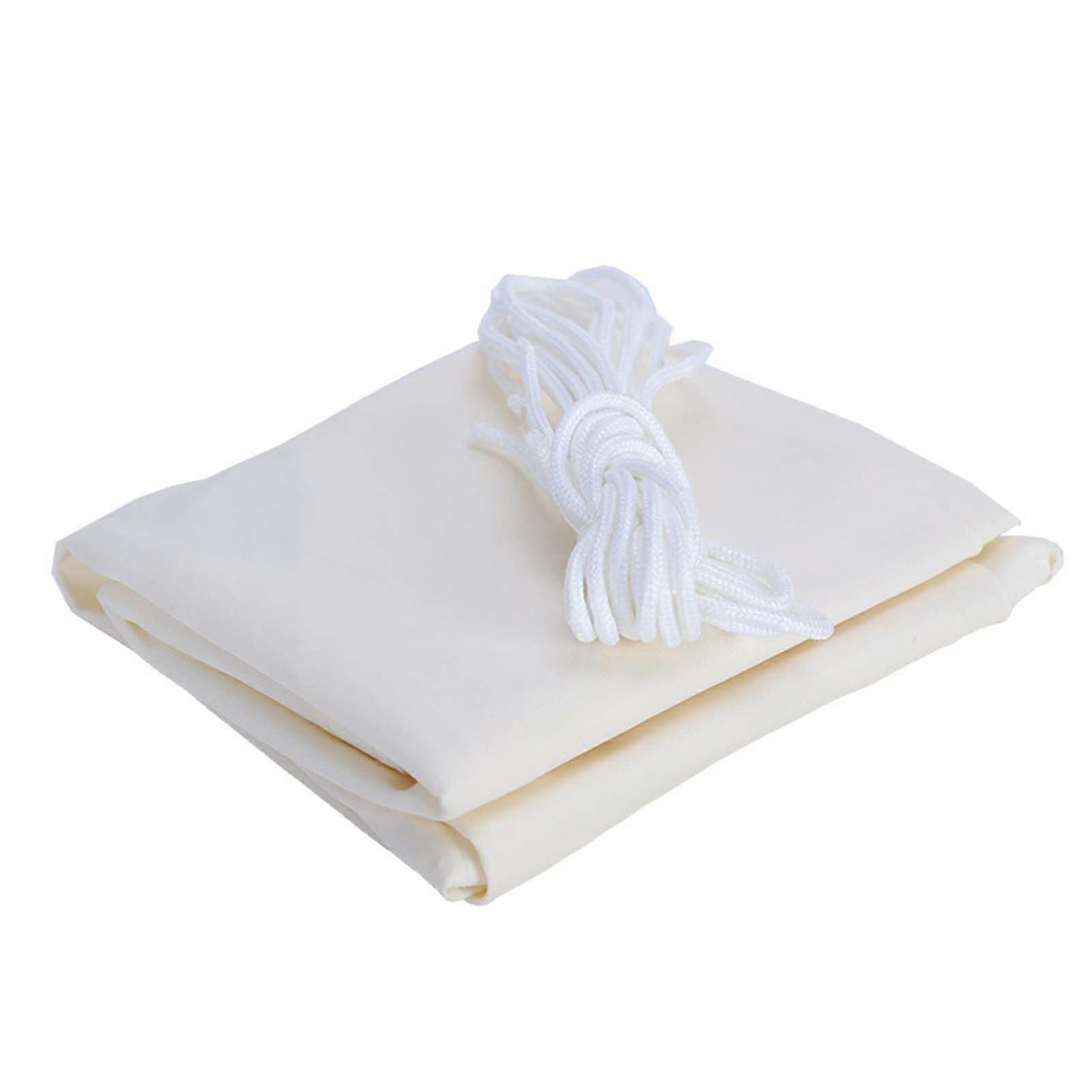 Waterproof Rectangular Sun Shade Sail 4x4m with Reinforced Edges for Patio Garden Pergola UV Protection