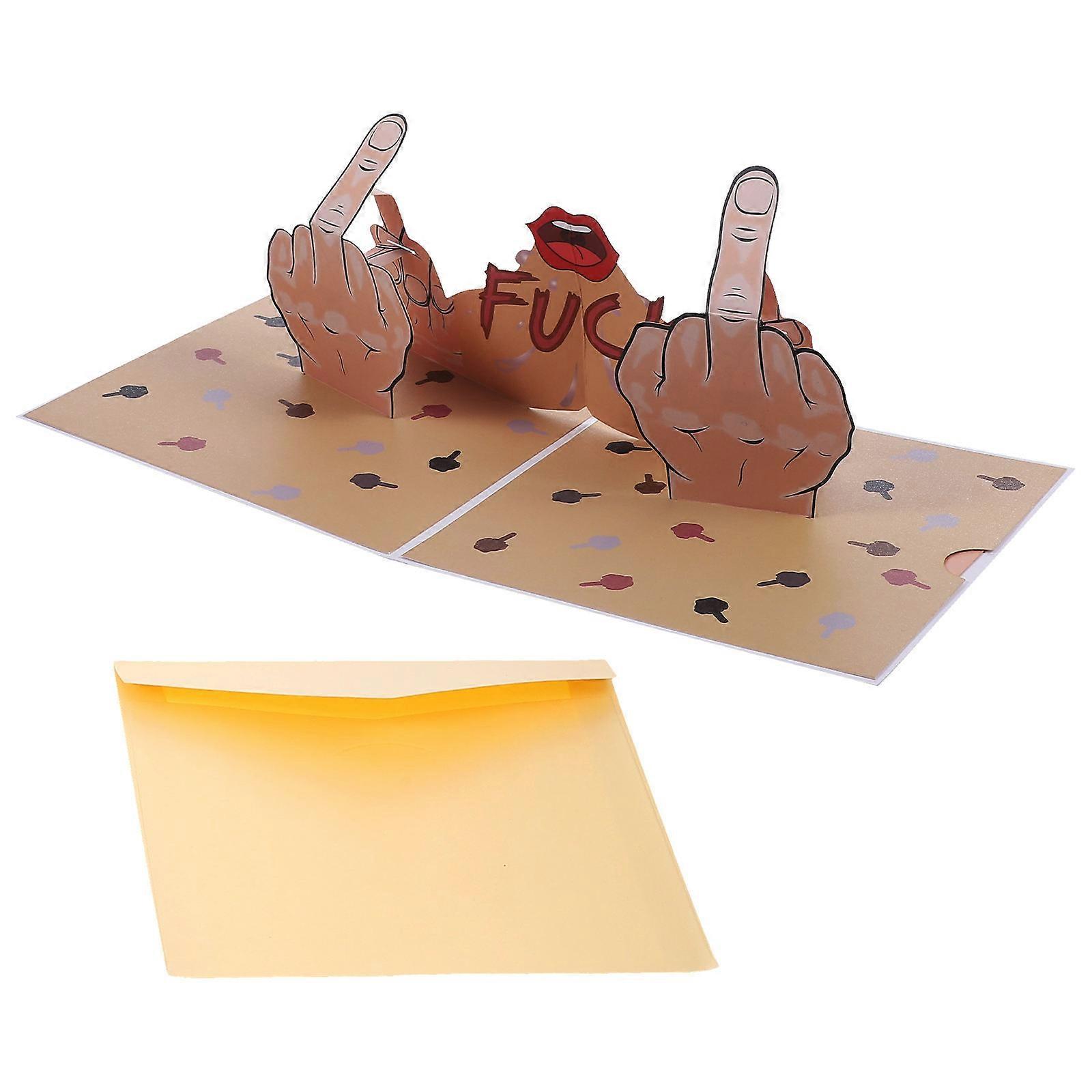 Greeting Card Set Funny Square Personalizable 15.00X15.00X1.00CM 1Set