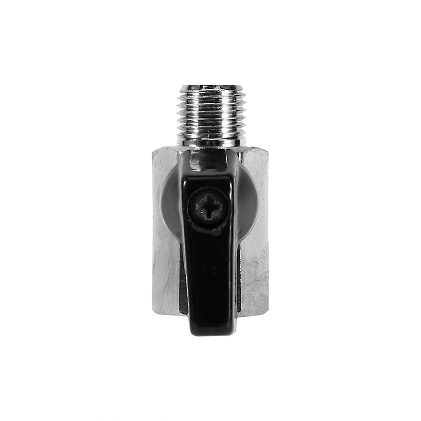 Robinet à boisseau sphérique en laiton, filetage femelle 1/4 BSP, pour compresseur d'air