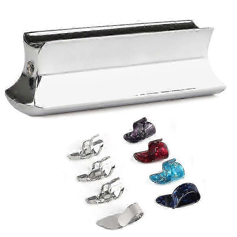 قضيب نغمة الغيتار الصلب مع الفولاذ المقاوم للصدأ & السليلويد الإبهام / اختيارات الإصبع