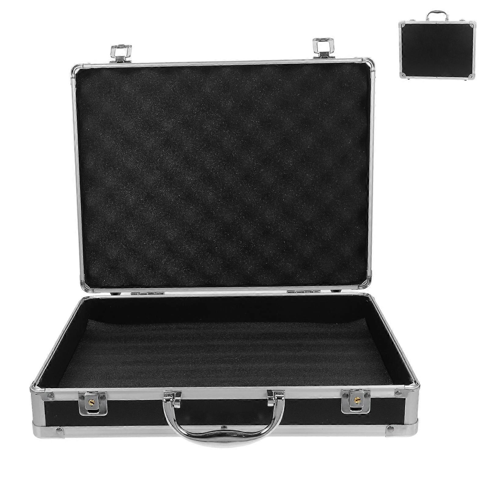 Aluminum Alloy Durable Tool Box Briefcase with Shockproof Design for Tools Accessories, Multifunctional Storage for Home and Go Use Case