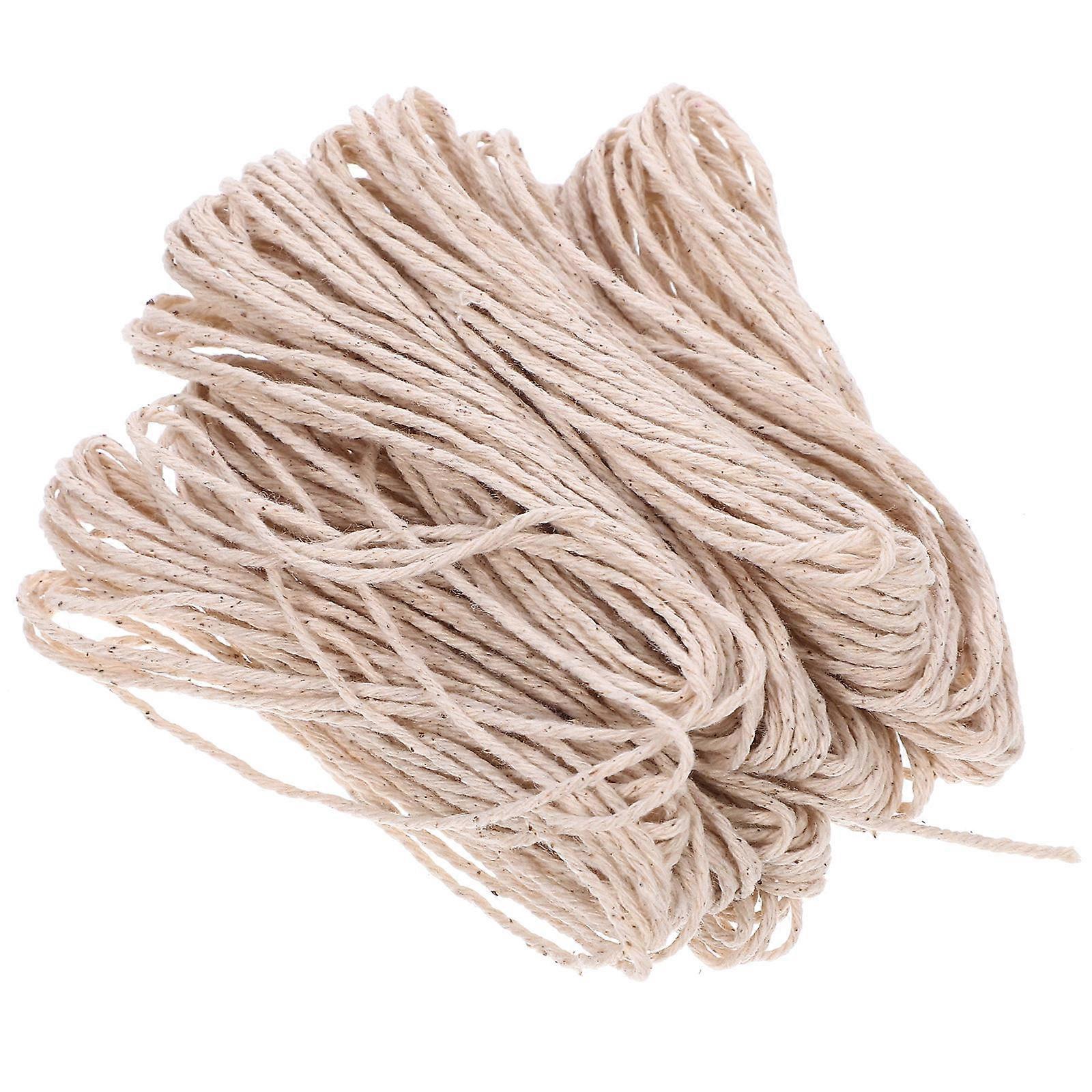 Cotton for Meat Roasting, Sausage Tying, and Heavy Duty Cooking String for Packaging and DIY Projects