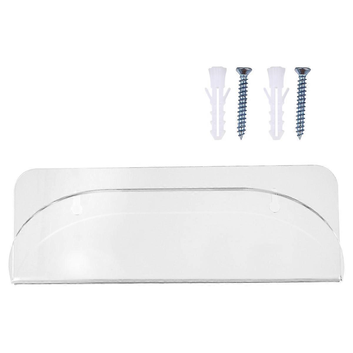 Acrylic Skateboard Organizer Rack Simple Style Office Use 10.8 3.9 3.1in 1Pack