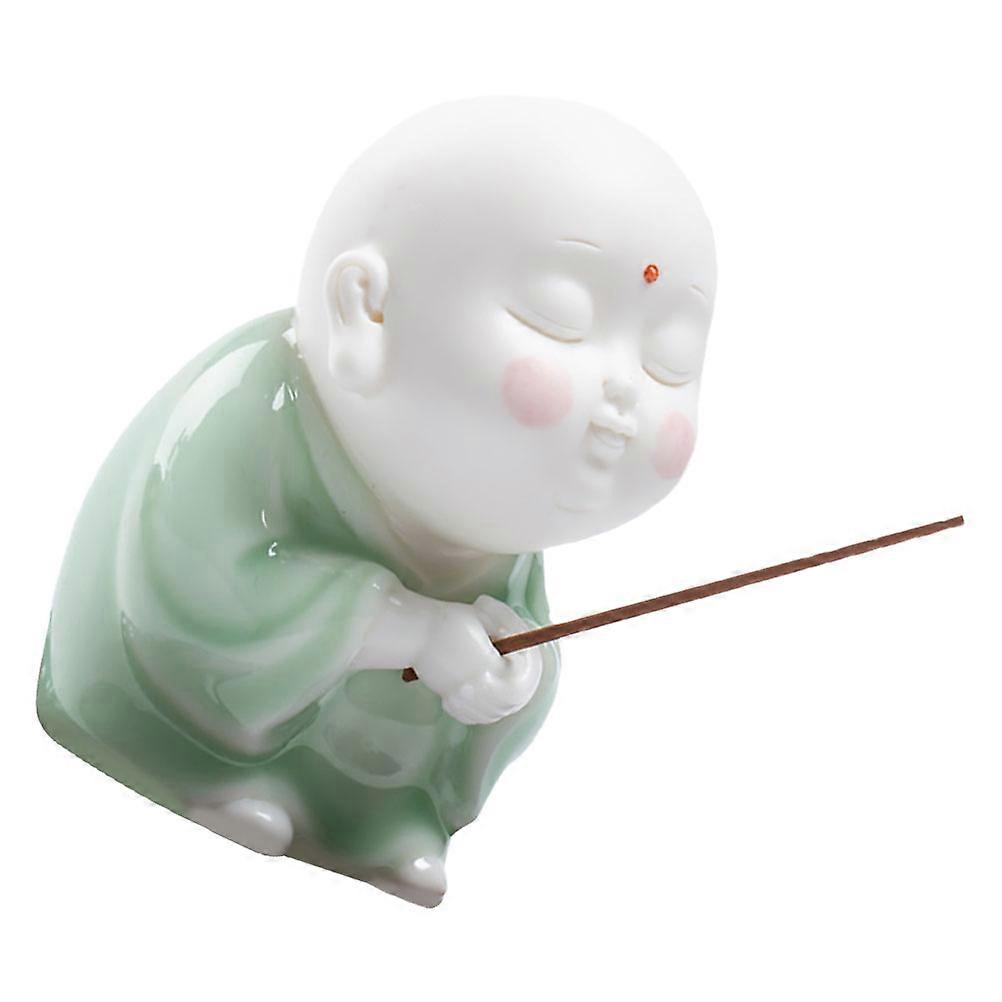 Oil Diffuser Scented Ornament Sticks Ceramic Incense Burner For Living Room 6.00X5.50X10.00cm Aromatherapy 1Pcs