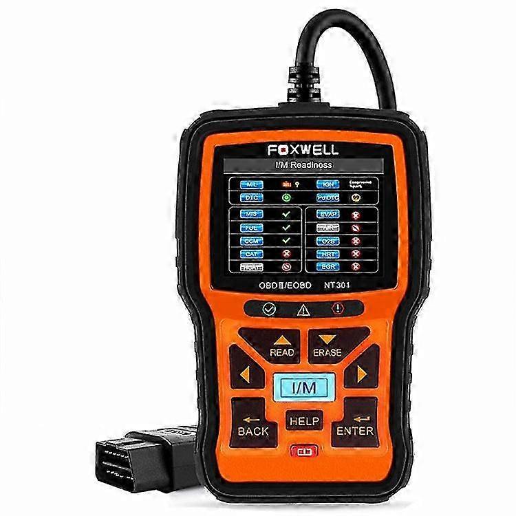 Foxwell Nt301 Obd2 Car Fault Diagnostic Instrument Live Data Code Reader Tool