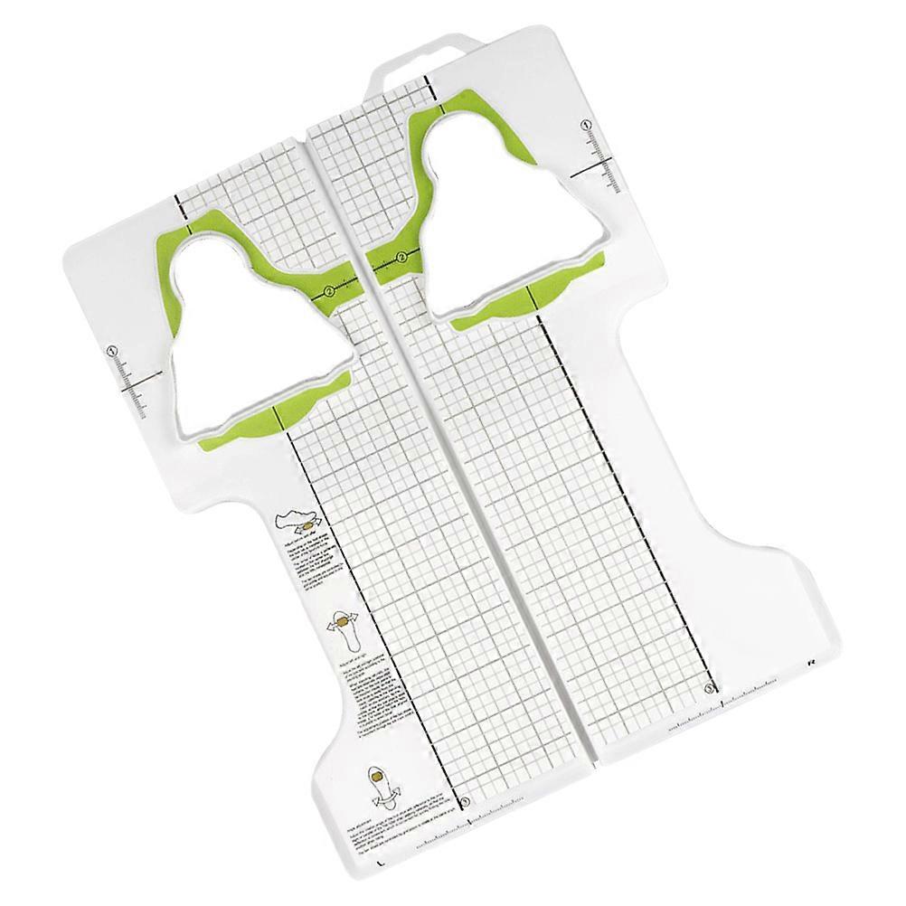 Bike Cleat Accessory Bicycle Cleat Tool Cycling Maintenance Rectangular Polypropylene Cleat Alignment 1Set