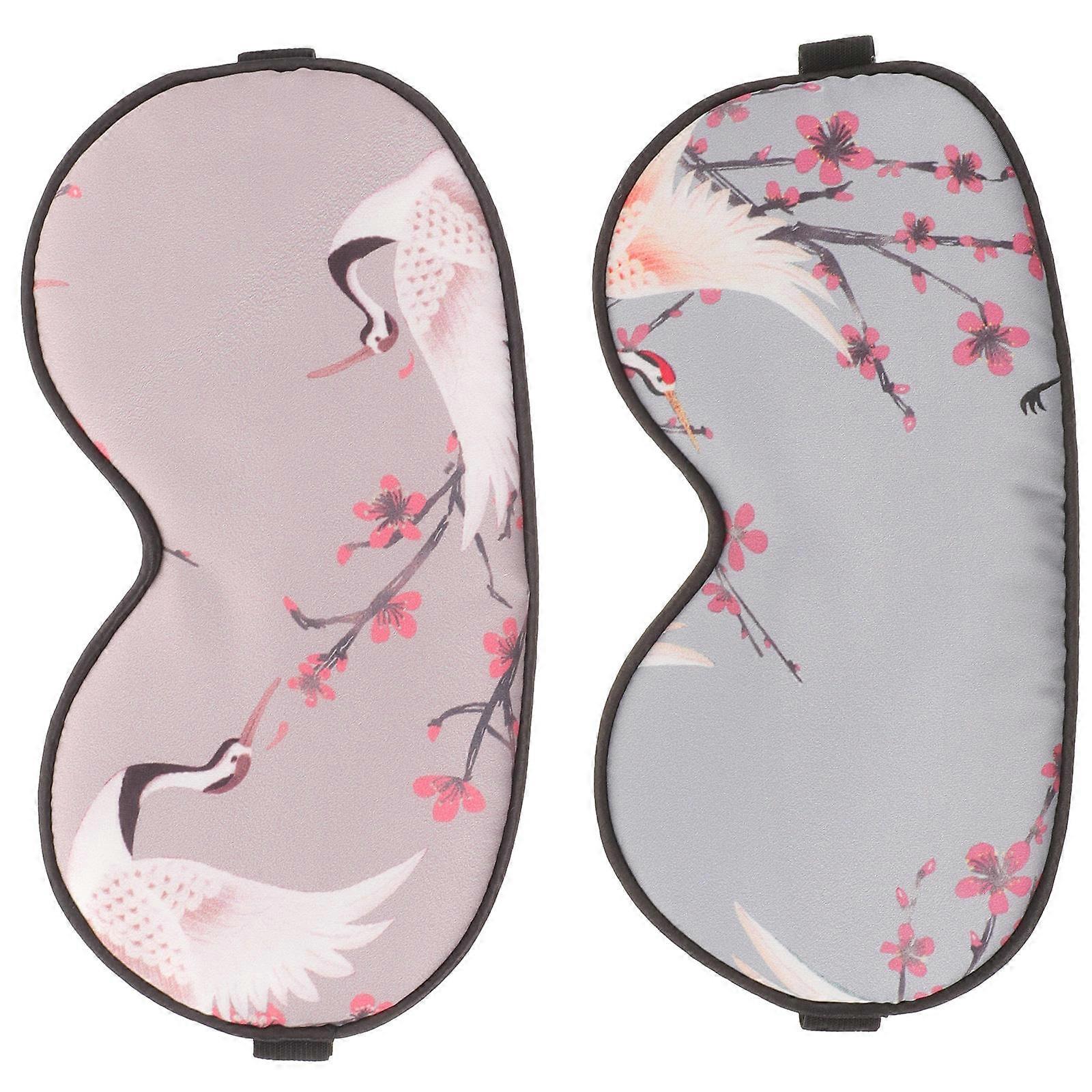 Night Mask For Sleeping Comfortable Sleep Mask Travel Napping Nighttime Sleep 20x10cm 2Pcs