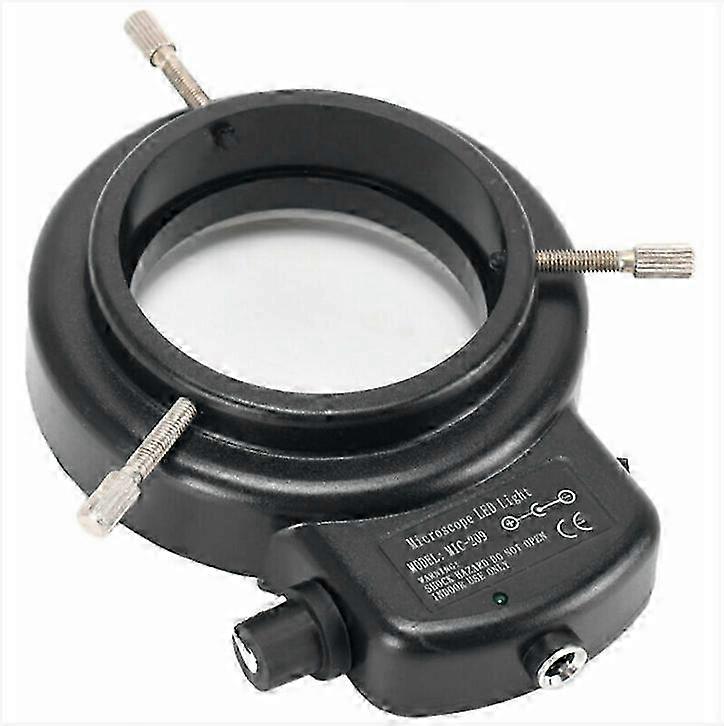 Microscope led ring light source microscope light adjustable light source 144 lamp beads