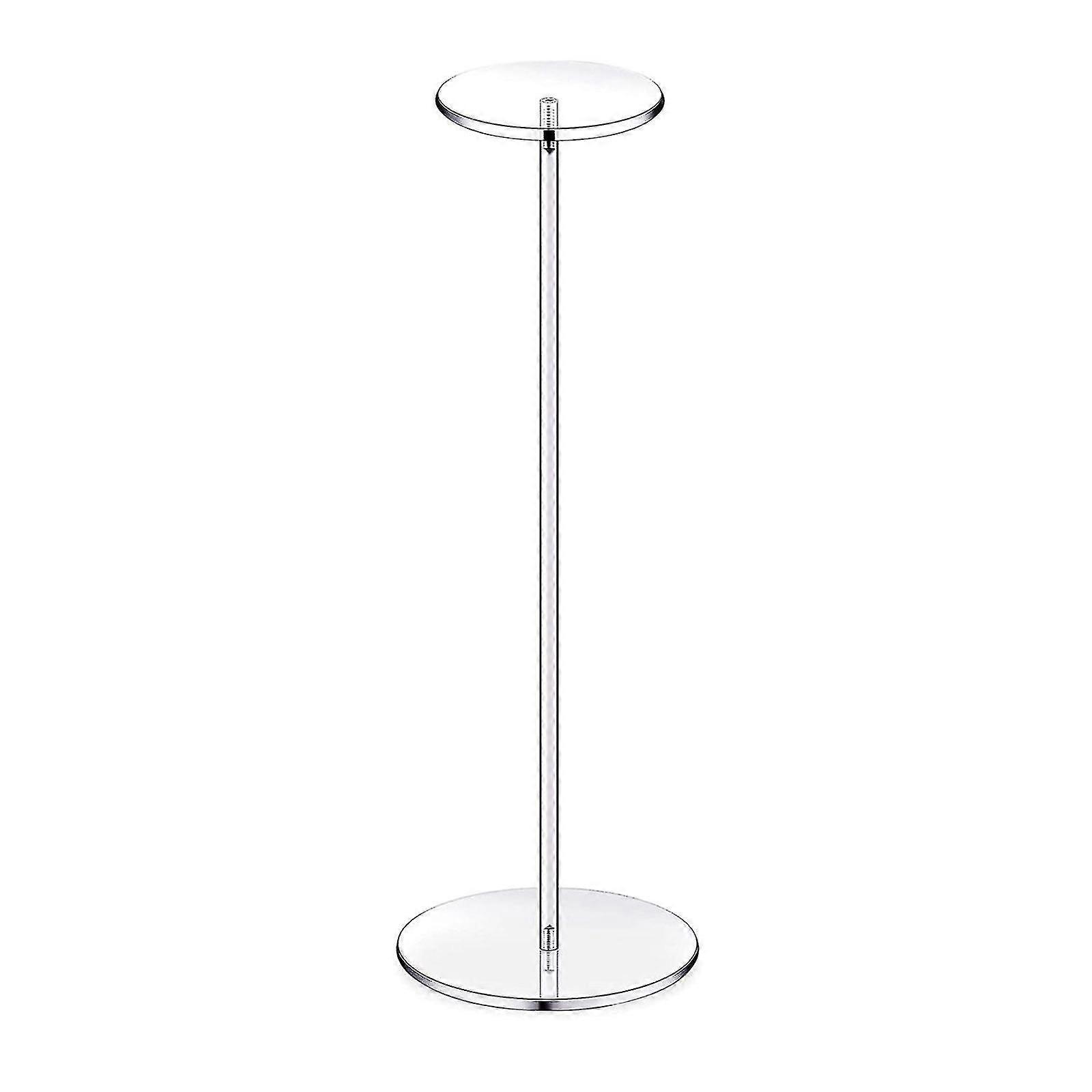 Acrylic Pedestal Display Riser Stands Cap Hat Rack Tabletop Wig Display Rack