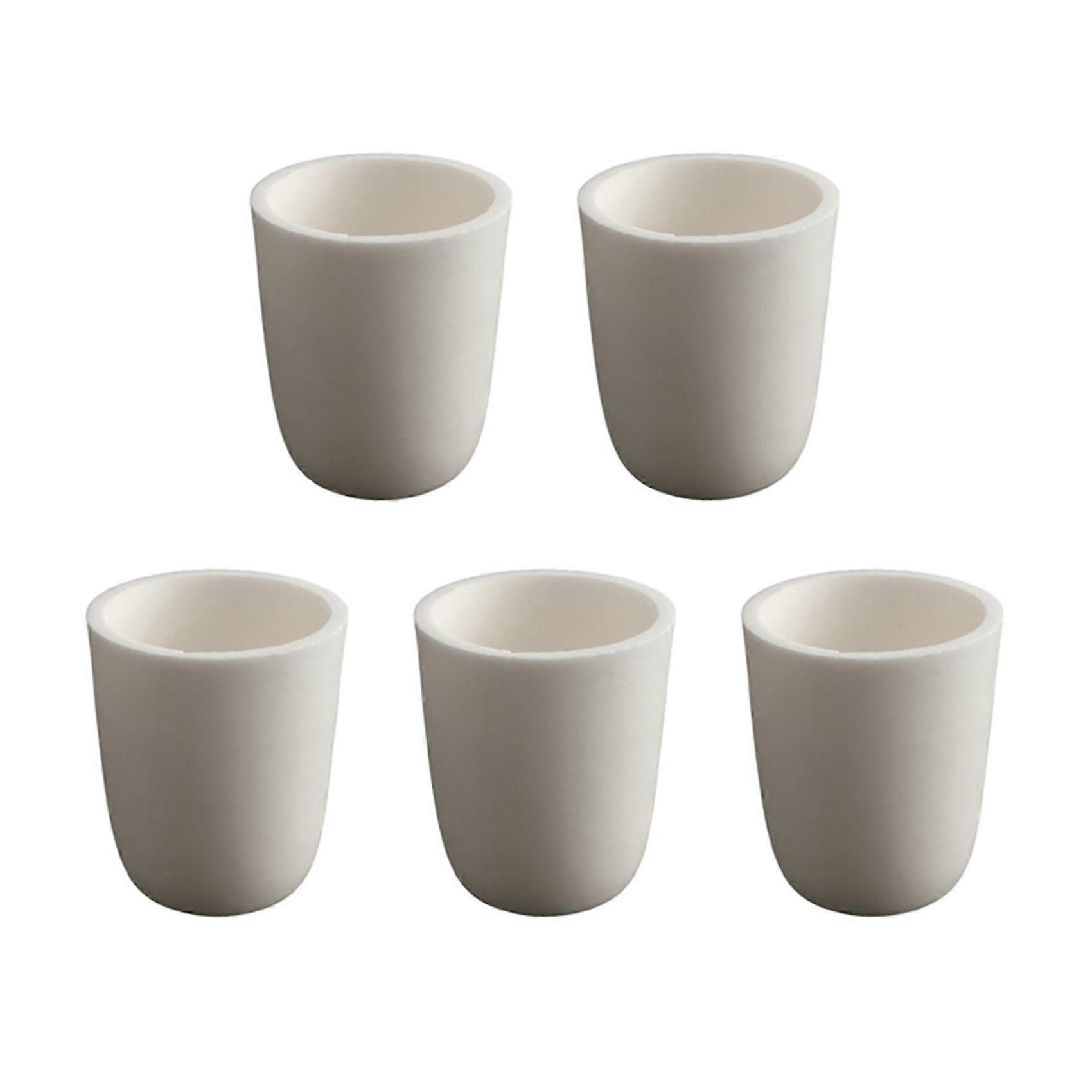 5X 30Ml Alu 99% Conical Corundum Crucible Melting Furnace Crucible Metal Casting OVP 32 x 38 x 45 x