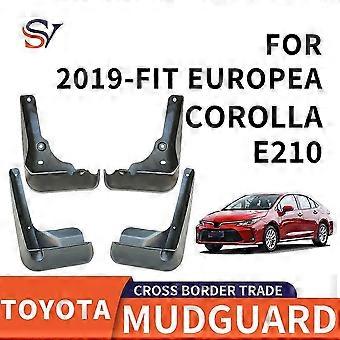Suitable Fit For  2019 Toyota Corolla Fit Euport Car Tire Fender Front And Rear Soft Rubber Material Splasher
