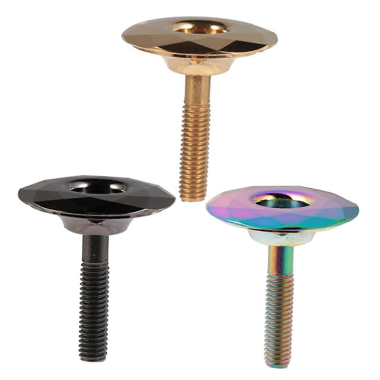 Universal Bowl Cover for Road Accessories Retrofit Fork Cap Removal Stem Headset Parts Handle Bicycle Cap Bicycle Headset Cap Aluminium Alloy 1