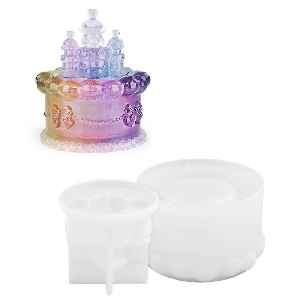 Silicone Storage Box for Jewelry, Cake Mold, and Resin Casting Mold, Crafting Tool, Durable and Versatile