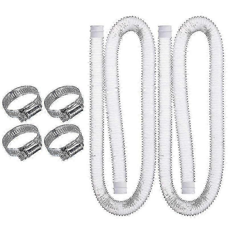 Replacement Metal Clamp for Swimming Pool Filter Pump Hose Compatible with Various GPH Models