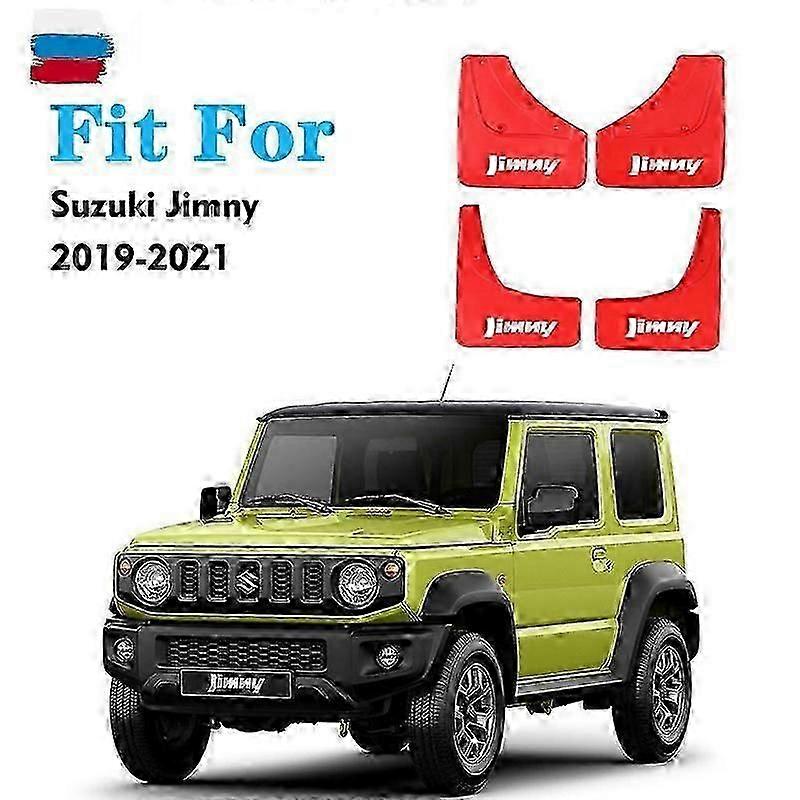 Exquisite Car Mudflaps Fit For Sui Jimny 2019-2022 Mudguards Fender Mud Flap Guard Splash Guards Accessories Auto Styline Front Rear 4pcs
