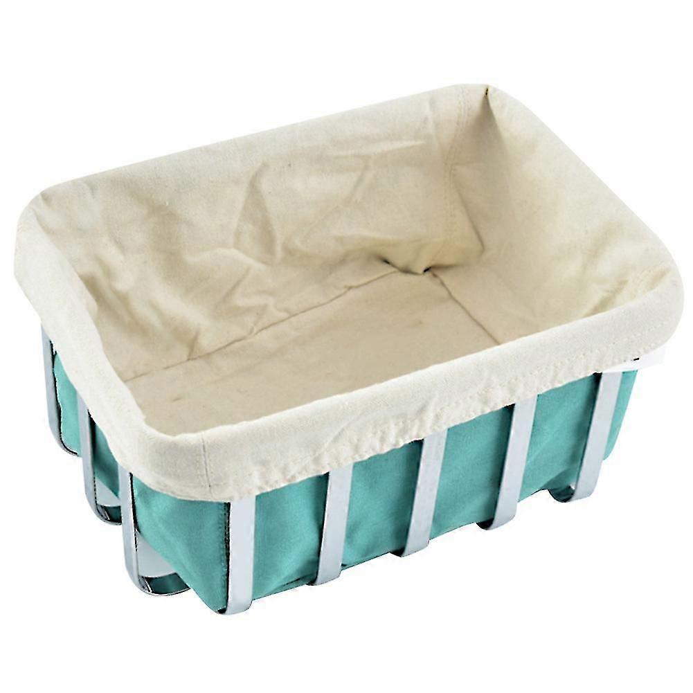 Edelstahl Brotkorb Tuch Abdeckung Home Obstkorb Desktop, A