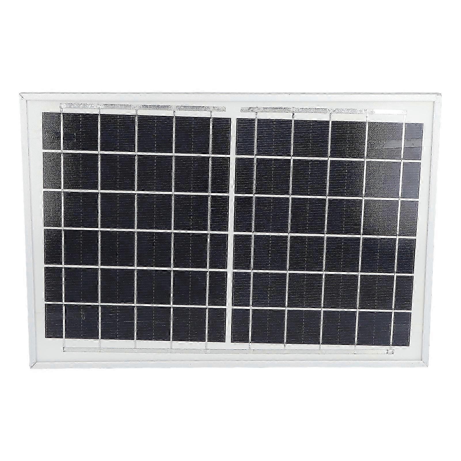 Lightweight Portable Solar Panel Charger for Small Drying Camps, Waterproof and Dustproof, 6V 10W