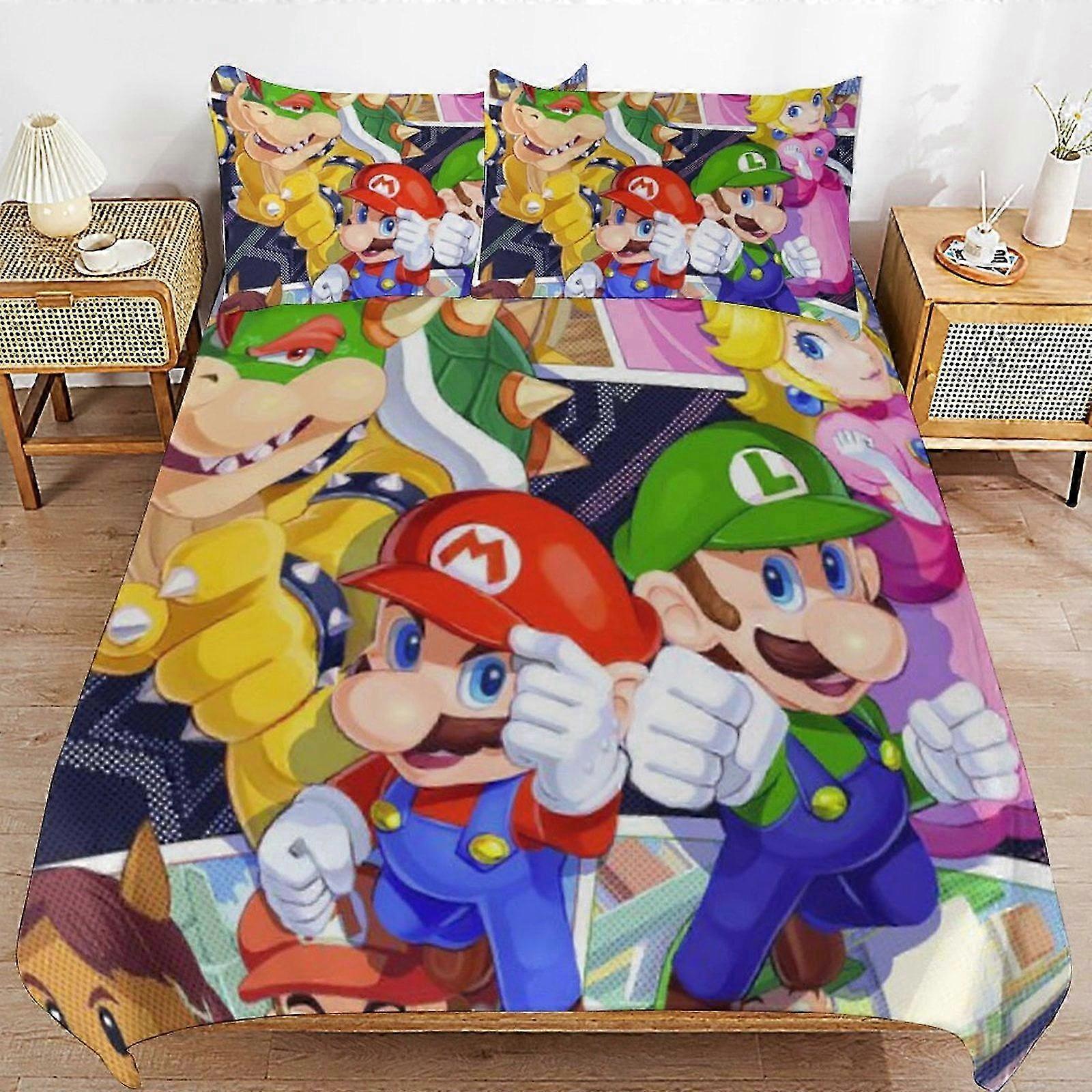 3-Piece Bedding Set for Certain Brand, Soft Microfiber Duvet Cover with Zipper Closure