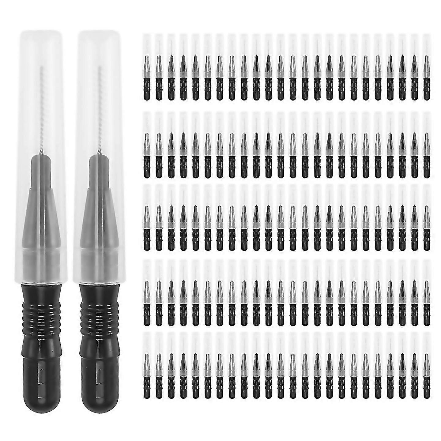 For 120pcs Braces Flossers Compatible For Cleaner Interdental Brushes Between Teeth