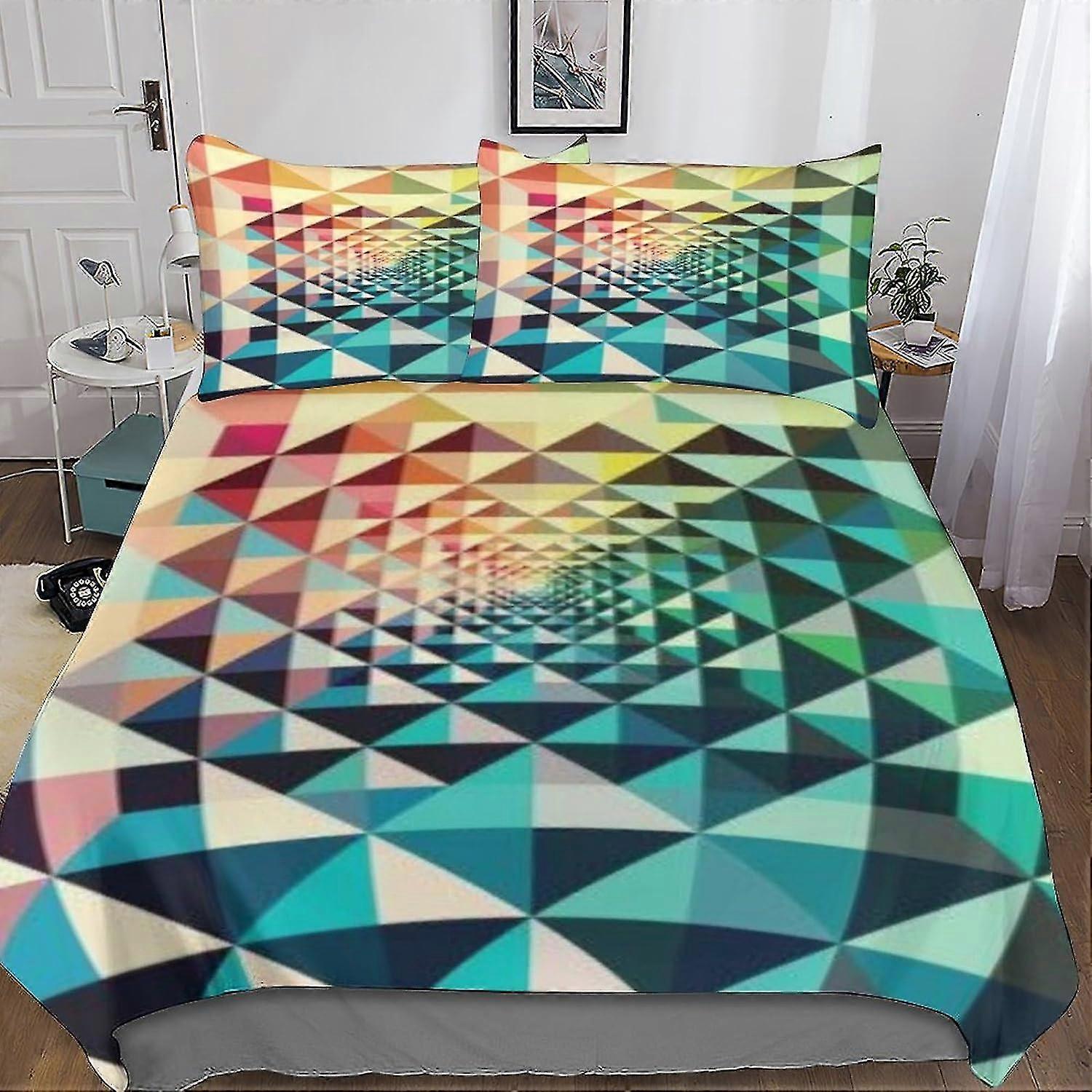 Geometric Patterns - Baby Residential Decorative Mattress Set, Water Bath Mattress Set, 3 Piece, Modern Mattress with Simple Design