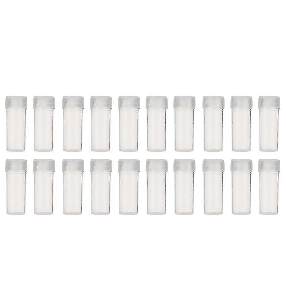 200 Pcs 5ML Transparent Plastic Bottles Essential Oil Bottles Refillable Bottles