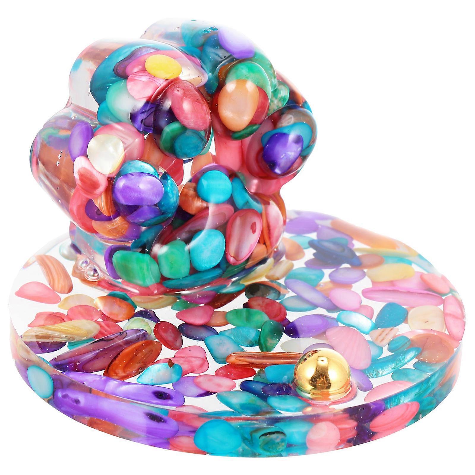 Cat Paw Mobile Phone Holder Resin Desk Mount Stand Assorted Color Small Lightweight