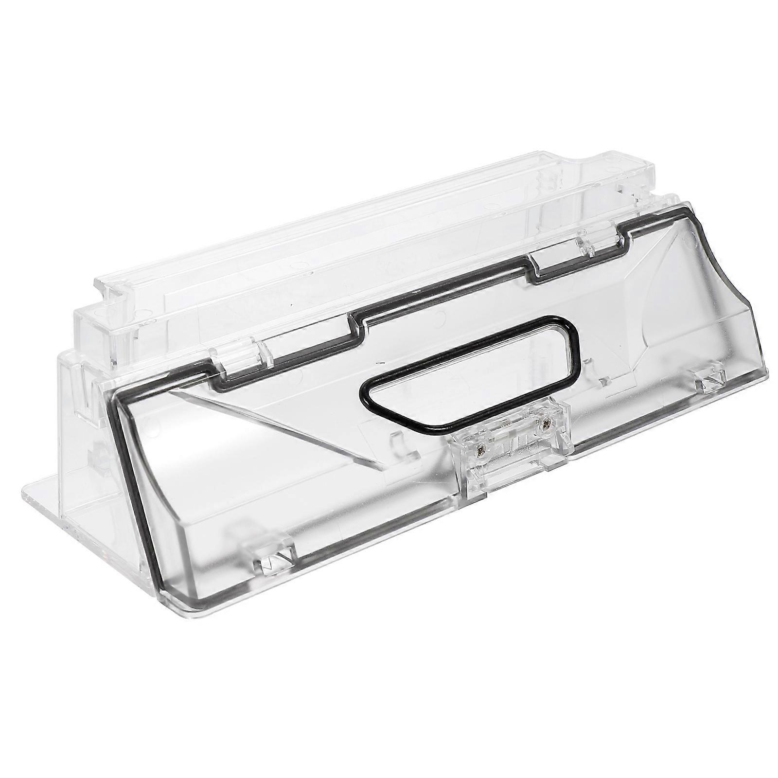 Dust Collecting Box Sweeping Robot Easy Installation Homeowners White Rectangular .3X8.3X6cm 1Pcs