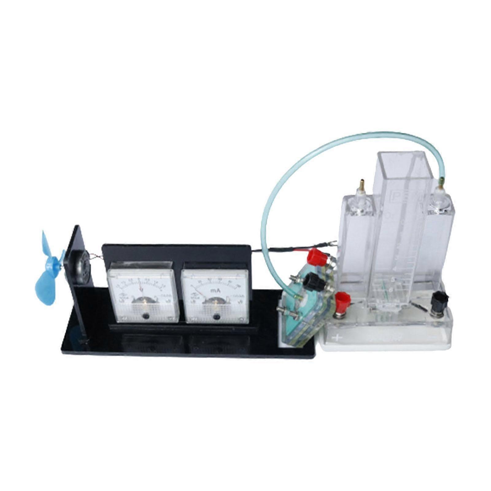 Hydrogen Fuel Cell Demonstrator Teaching Tool for DIY Technology Lab, Electrolysis Experiment for Teens and Educators