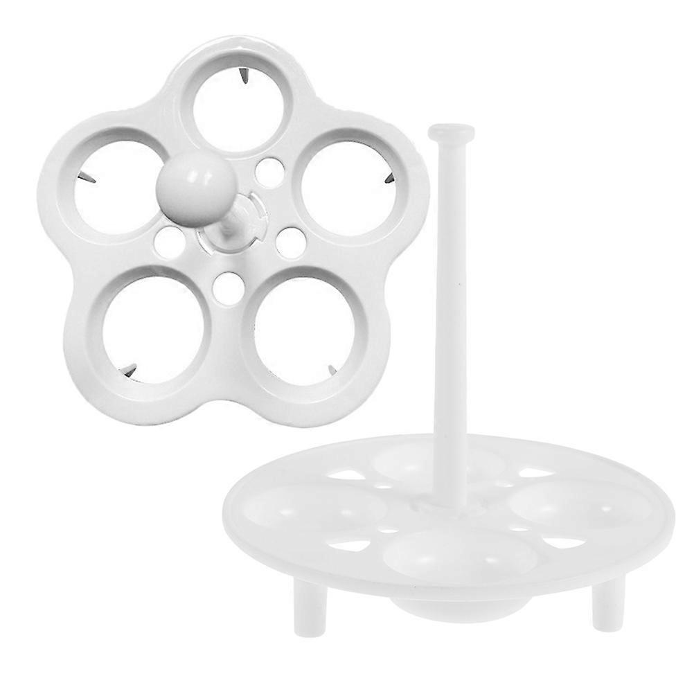 4pcs Egg Steaming Rack, High Temp Resistant, Compact Space Saving Design, Compatible with Various Pots and Vegetables