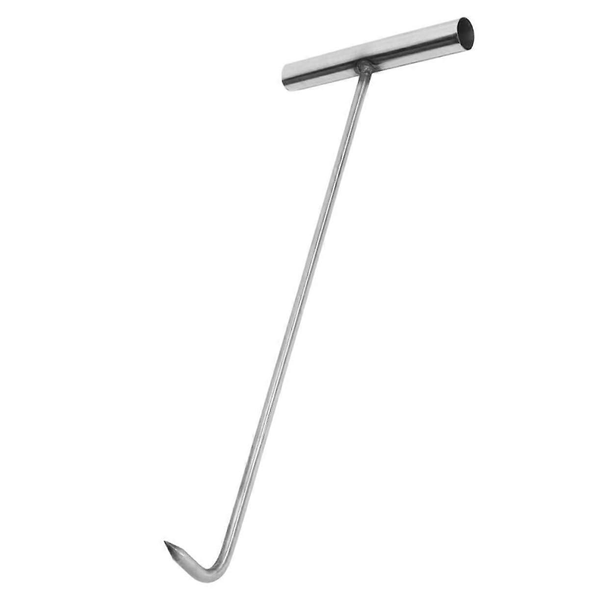 Manhole Cover Lifting Hook, Tshaped, diameter for drainage grates, corrosionresistant, versatile, easy to clean.