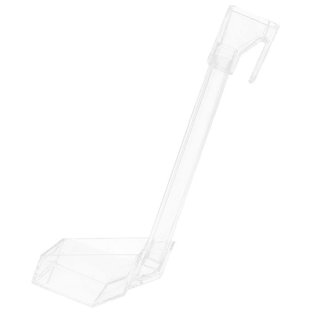 Acrylic Fish Feeder Tube for Home Use Transparent Shrimp Feeding Dish Easy to Install and Clean