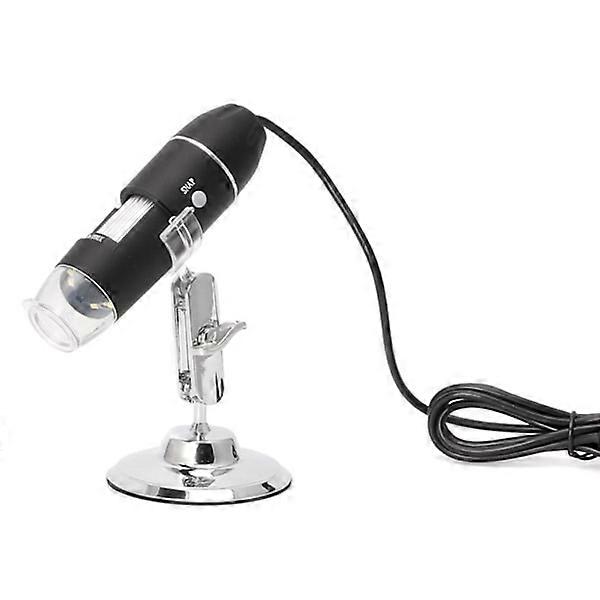 1600X USB Digital Microscope Camera Endoscope 8 LED Magnifier with Stand