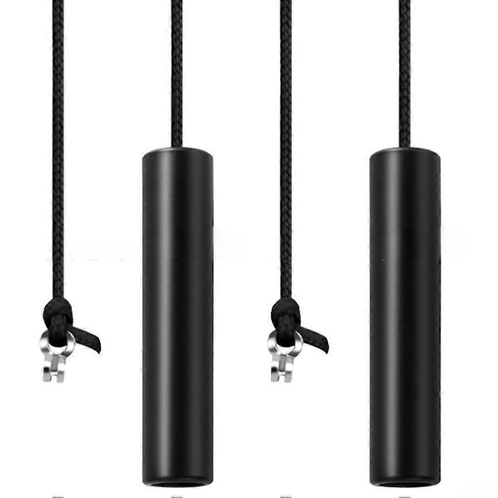2 Pack Bathroom Light Pull Cord Handles with 150cm Extension for Convenient Lighting Control (Black)