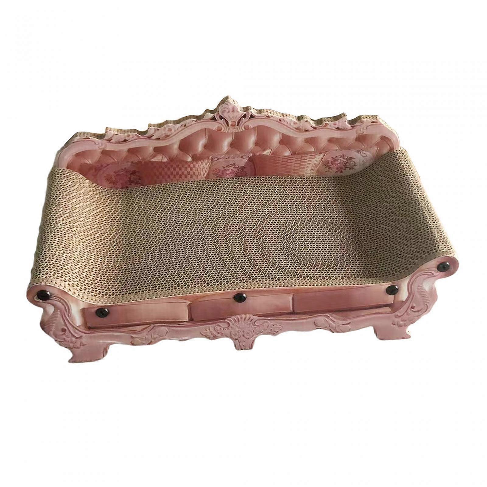 Zialofi Cat Scratching Furniture Corrugated Cardboard Sleeping Place for Kittens, Cat Care Accessories, S