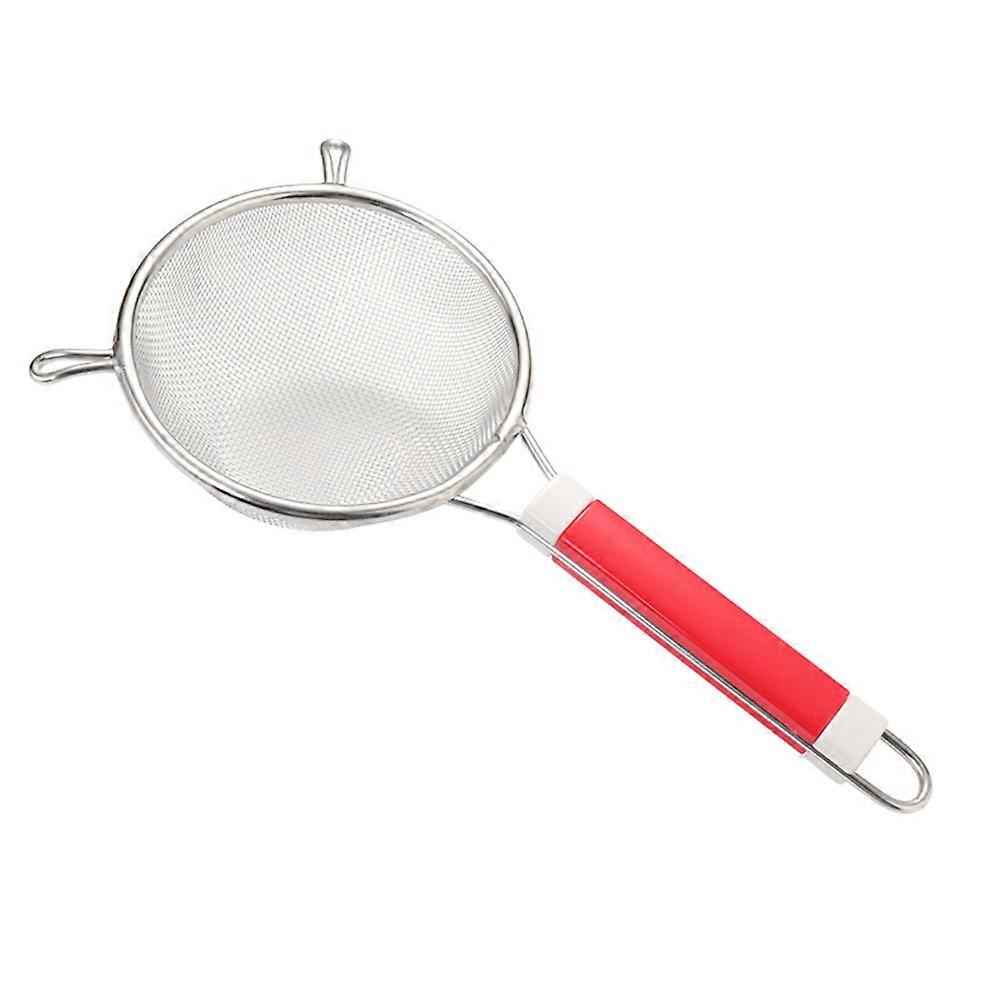 Wire Mesh Colander Stainless Steel Double Ear Strainer for Kitchen Use