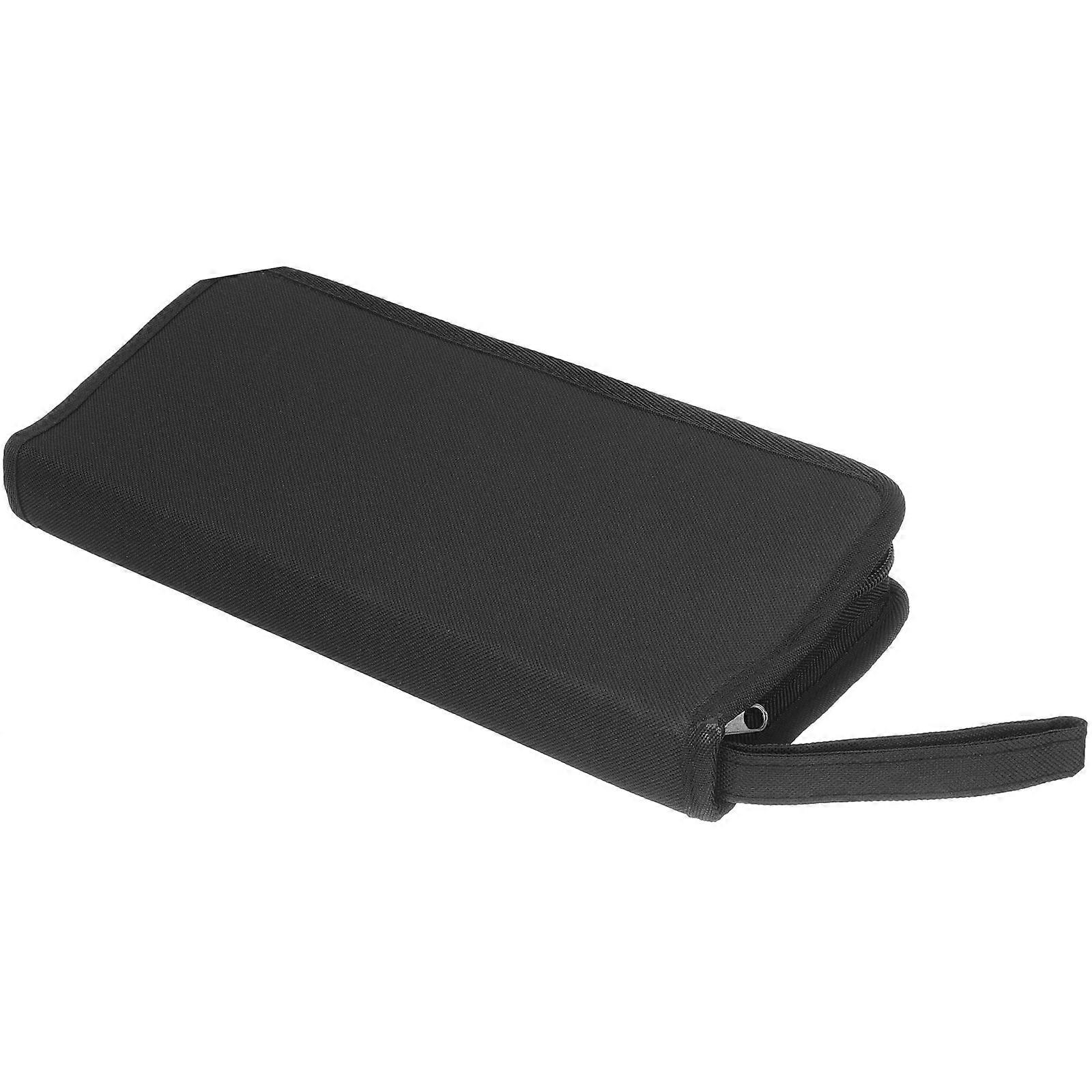 Instrument Storage Handbag Piano Tuning Tools For Professional Maintenance 33.00X15.00X4.00CM Black Dust Protection 1Pack