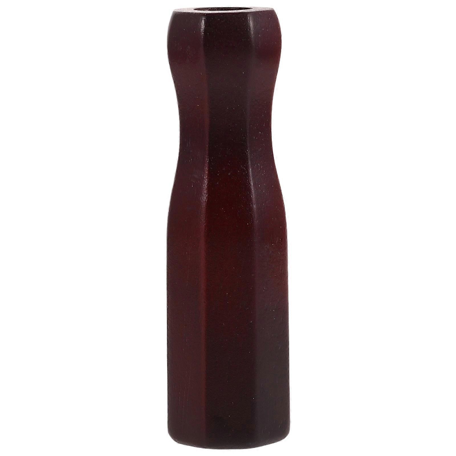 Table Football Replacements Ergonomic Nonslip Brown Foosball Table Handle 12.50X3.80X3.80CM 1Pack