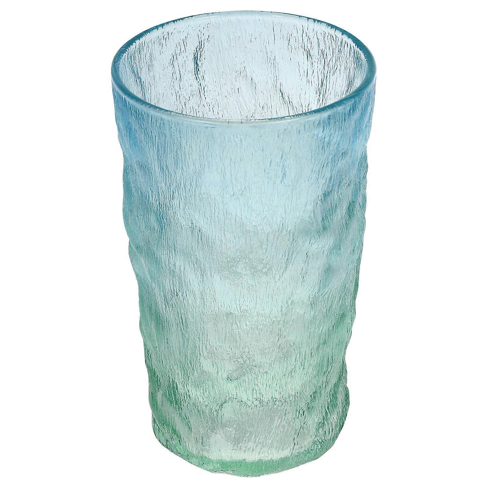 Gradient Beverage Cup   Creative & Practical Drinking Glass for Water, Juice   Elegant Design for Housewarming