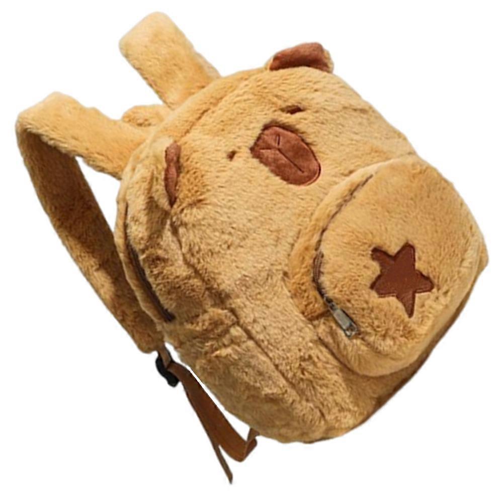 Cute Animal Plush Backpack for School and Outdoor Adventures – Durable, Spacious Design with Comfortable Straps for Casual and Hiking Use