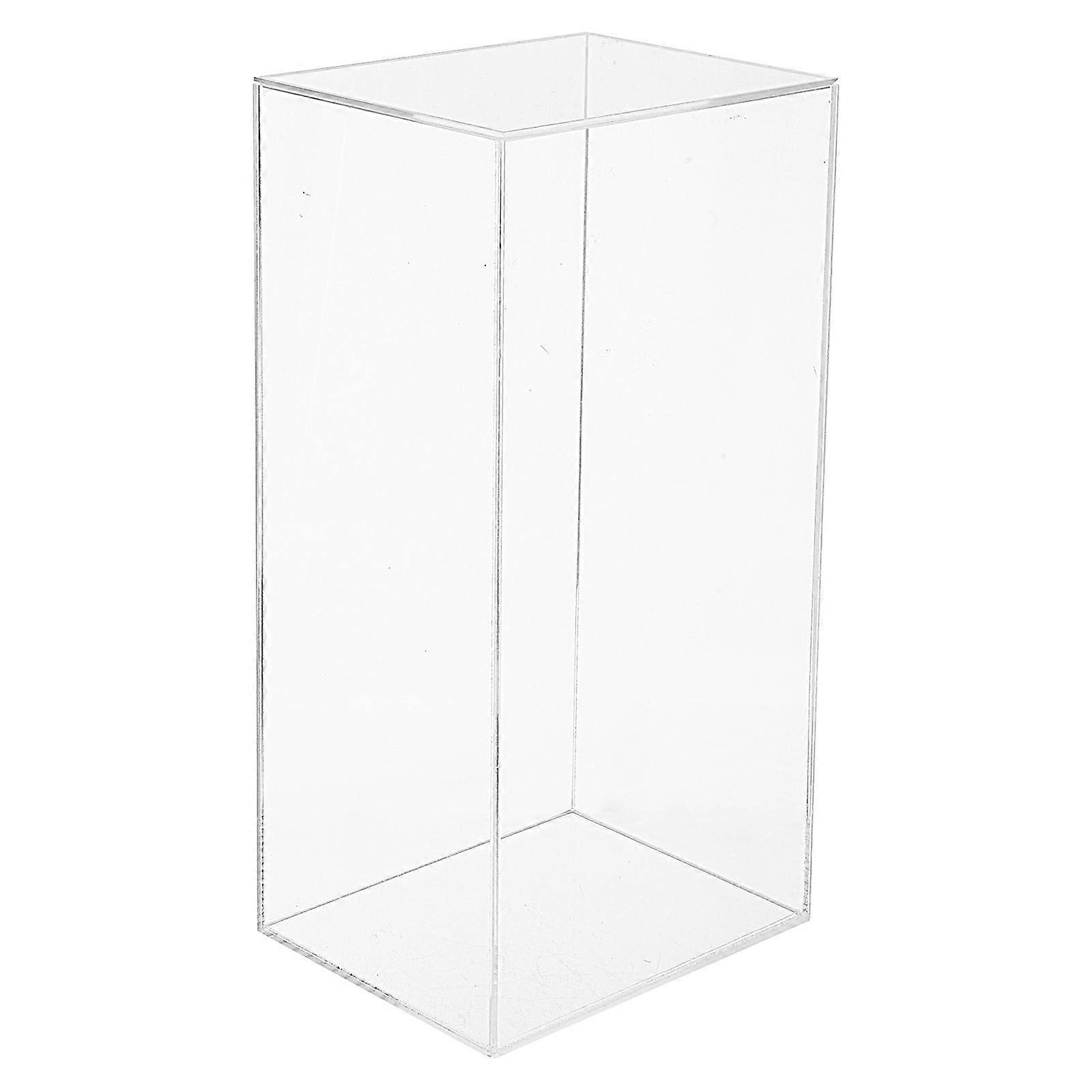 Dustproof Model Box For Home Display And Shopping Malls 30x15x12cm Acrylic Transparent Storage 1Pack