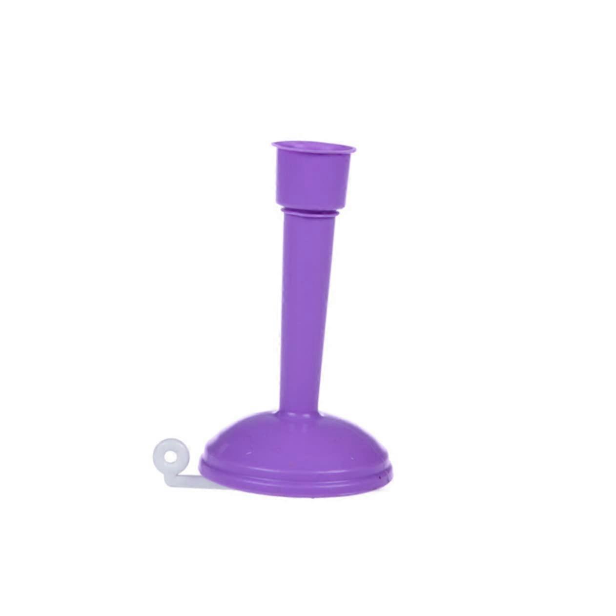 Adjustable Water-Saving Faucet Aerator with Spray Function for Kitchen and Bathroom Fixtures, Rotatable, Short, Purple