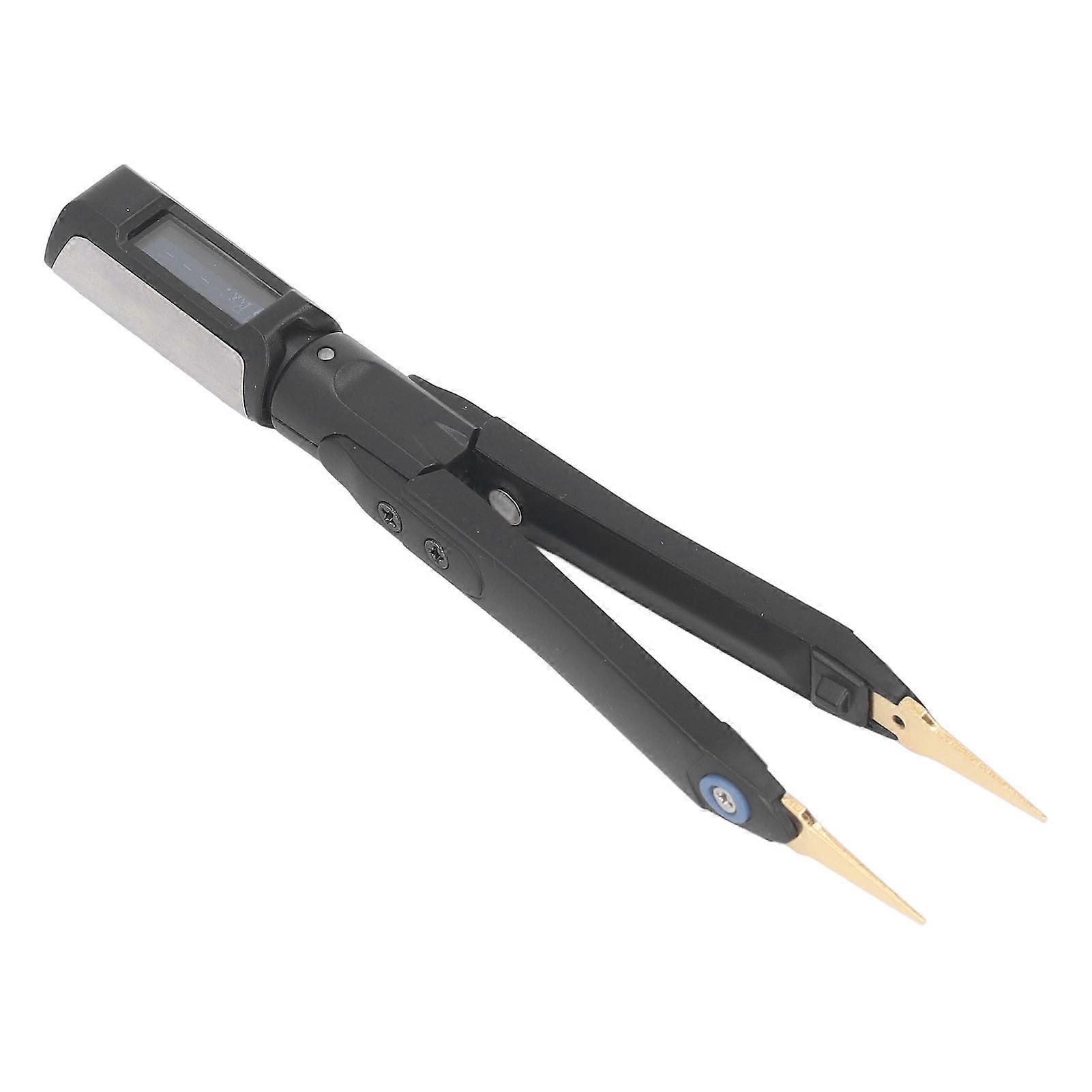 Mini Digital Tweezers Portable Smart LCR Tester with Signal Generator for Electronic Detection 