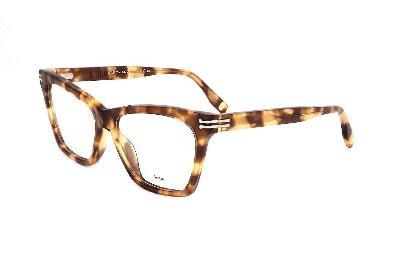Eyewear Frames Marc Jacobs Runway MJ 1039 A84 HAVANA YELLOW 54/15/140 WOMAN Brown 54 mm