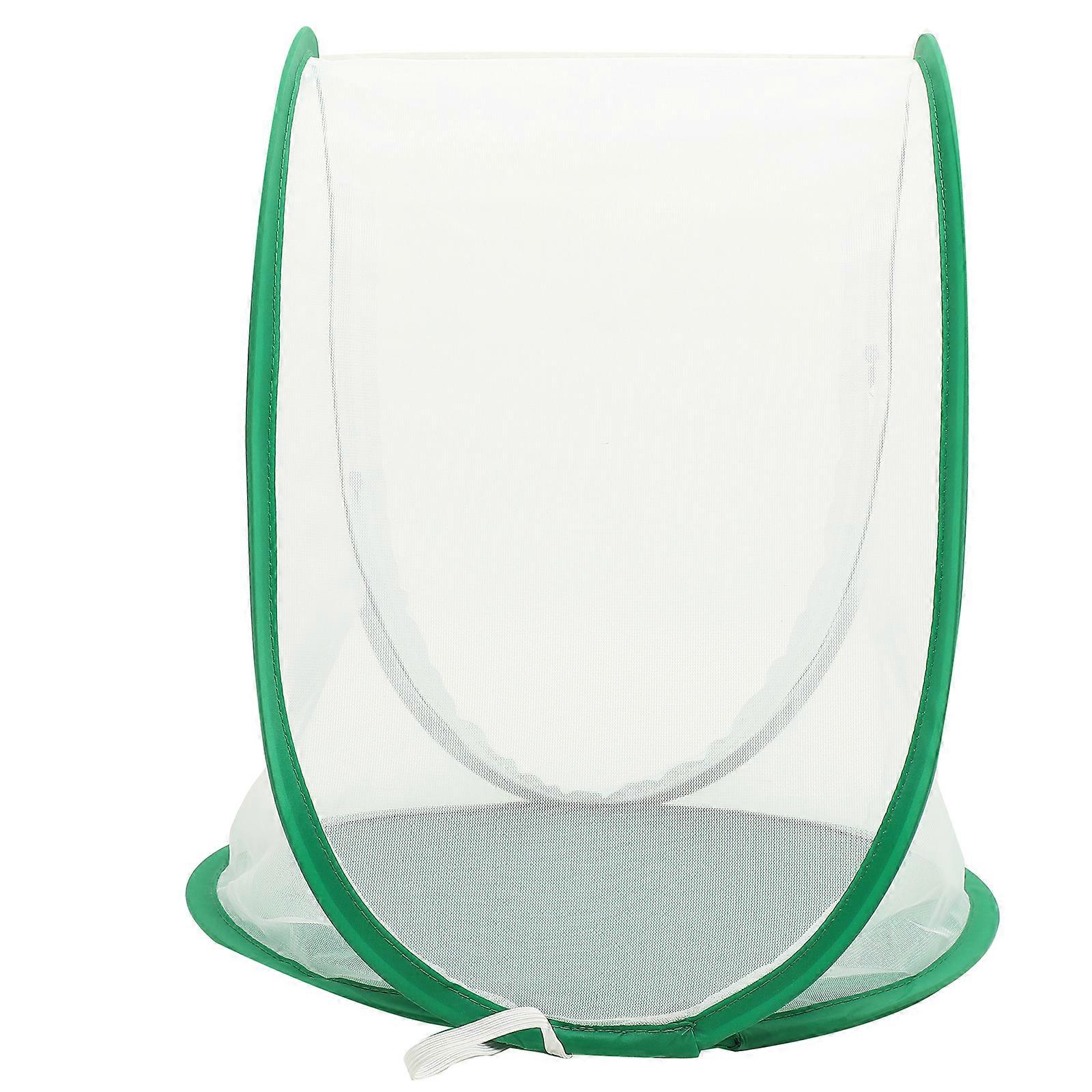 Collapsible Butterfly Enclosure Portable Insect Net Cage Lightweight Breathable Habitat for Outdoor Observation Exploration