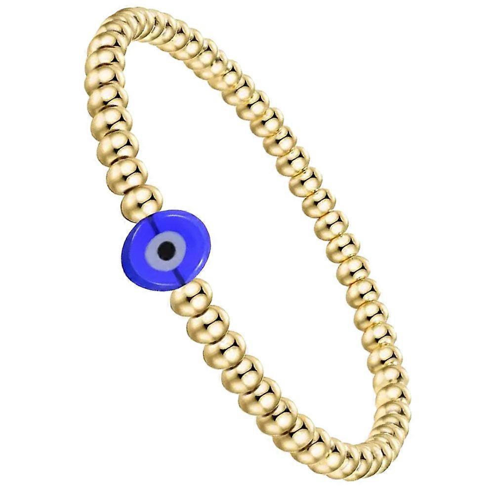 Here's a polished product description for your **Evil Eye Gold Beaded **:
✨ **Evil Eye Gold Beaded for Women** ✨
Add a touch of elegance and