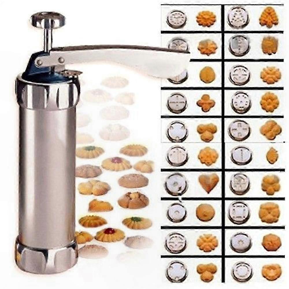 Churros and Biscuit Dough Maker Tool with Nozzle Kit for Spritz Cookie Pressing