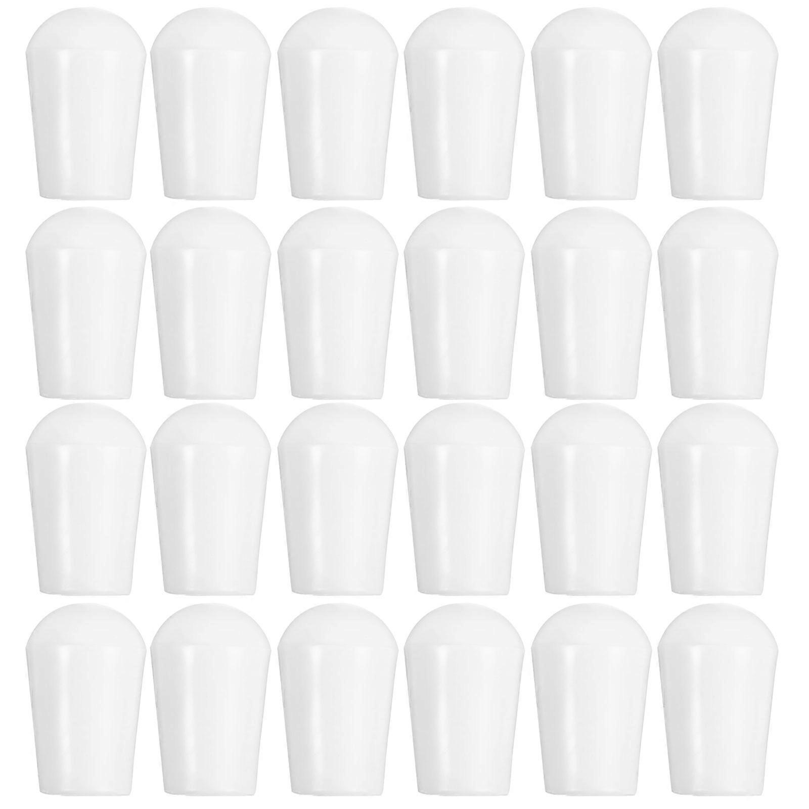 PVC Clothes Hanger End Caps 100pcs Thread Protector Covers for Wire Hooks Easy Installation & Versatile Use