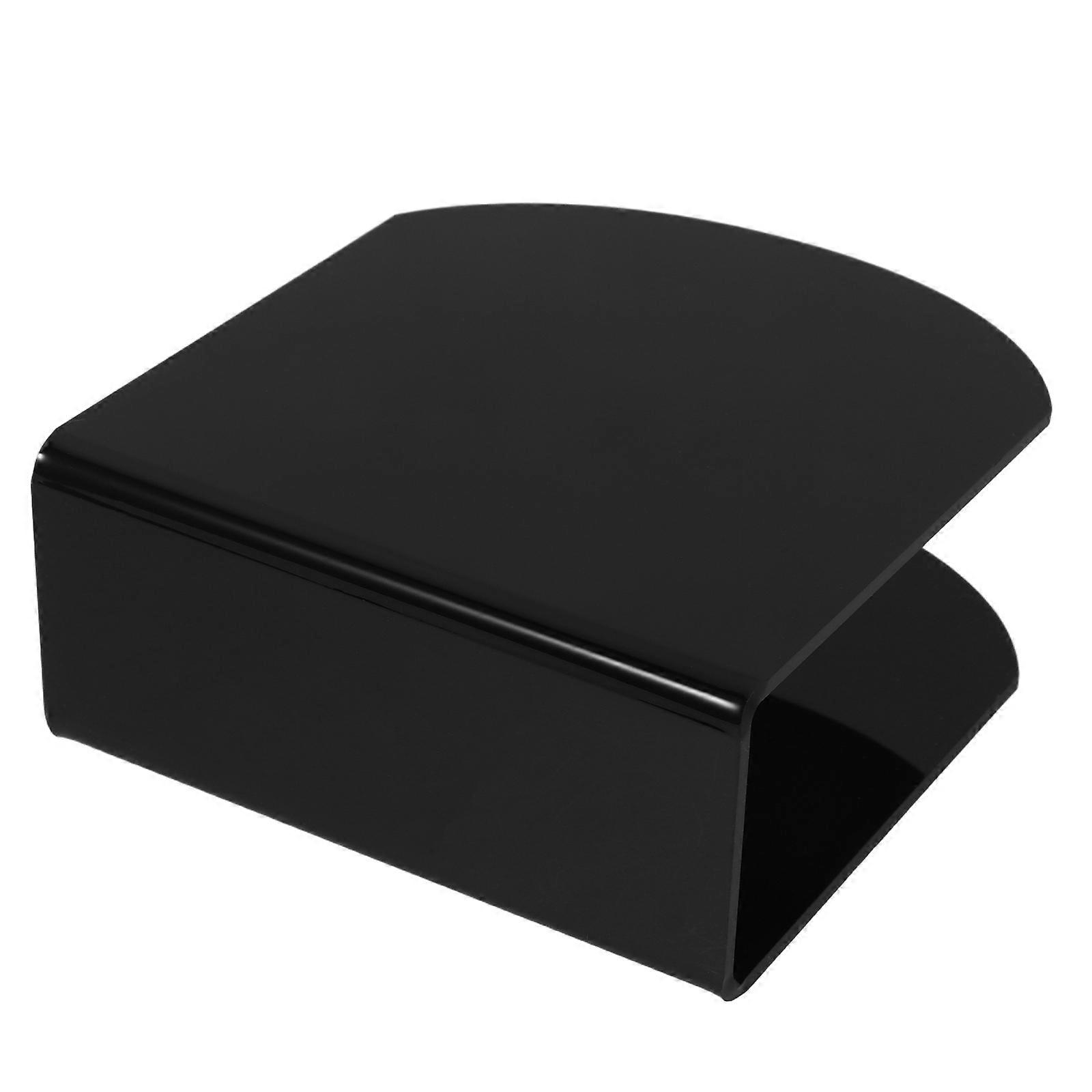 Acrylic Napkin Holder for Table with Durable Design Black Organizer
